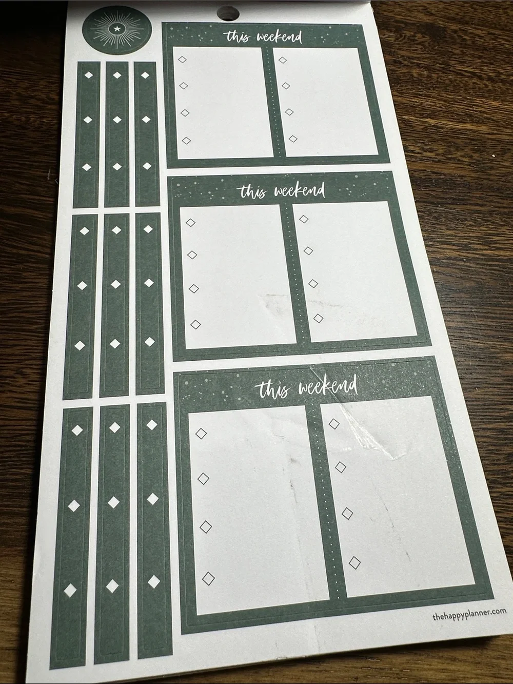 The Happy Planner -Hustle & Heart 3/$25